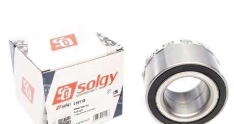 Подшипник ступицы передней/задней 216118 Solgy