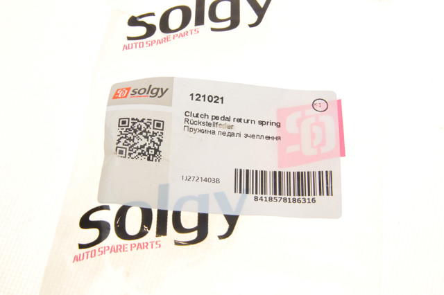 Купить 121021 Solgy Пружина педали сцепления