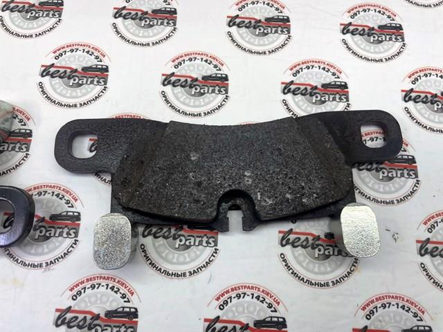 958698451C Porsche Колодки тормозные дисковые комплект