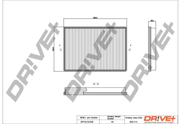 Фильтр салона DP1110120106 Dr!ve+