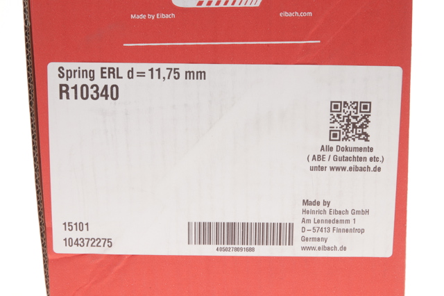 Передняя пружина R10340 Eibach
