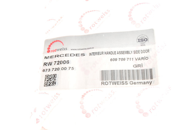 Купить RW72006G Rotweiss Ручка двери передней внутренняя