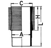 Гільза циліндра 89384110 KOLBENSCHMIDT