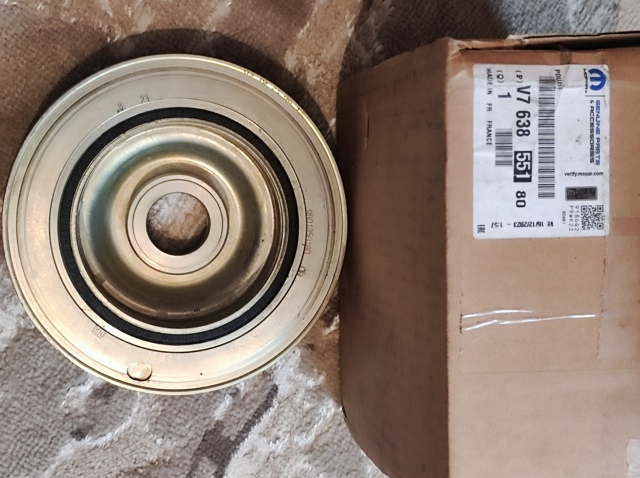 Демпфер коленвала Peugeot/Citroen 9801350180