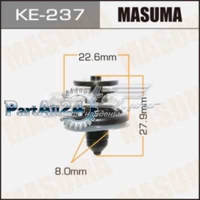 KE237 Masuma Пистон (клип) крепления обшивки двери