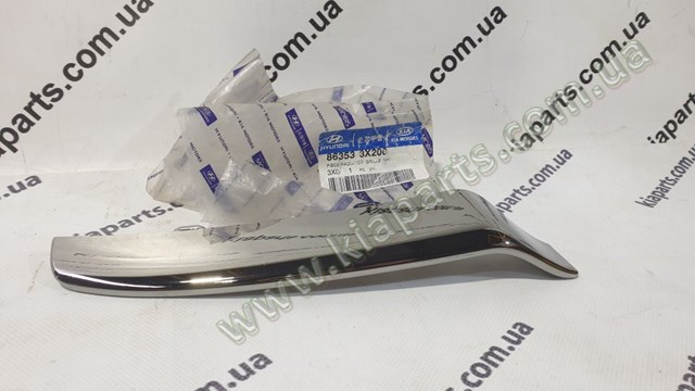 Купить 863542W000 Hyundai/Kia Молдинг решетки радиатора правый