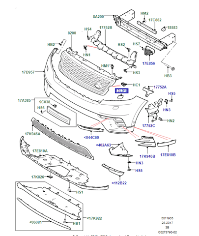 Купить LR093500 Land Rover 