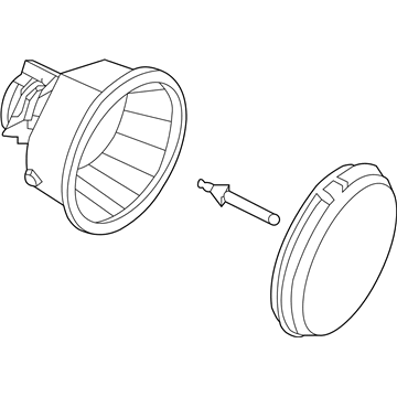 68304048AF Chrysler Противотуманка правая