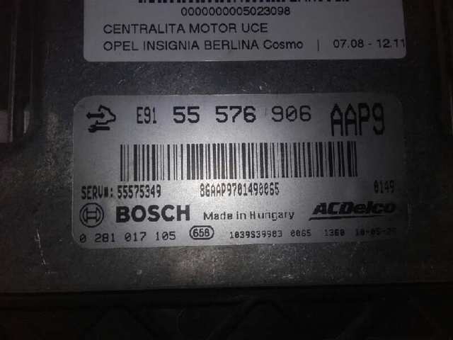 0281017105 Opel Мозги двигателя
