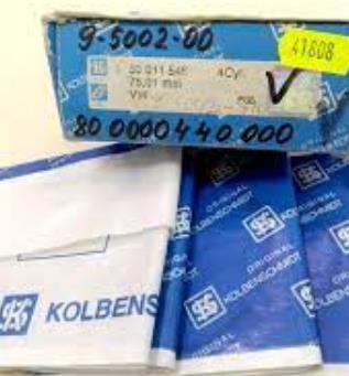 Кольца поршневые STD 50011548 KOLBENSCHMIDT