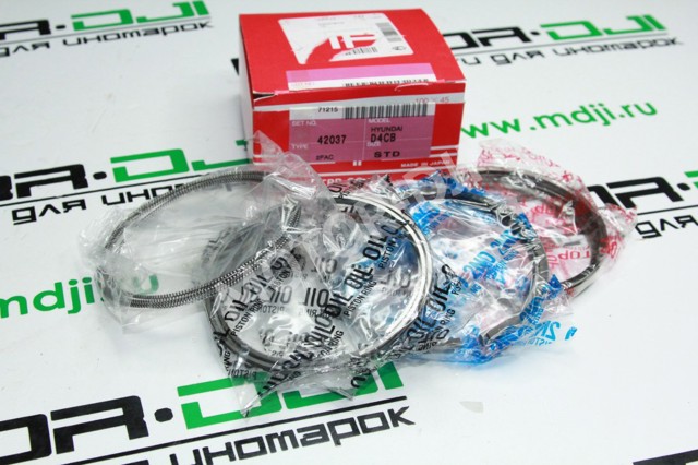 Кольца поршневые 42037STD TPR