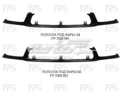 Купить FP7009992 FPS Накладка фар