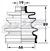 4411875F01 Suzuki bota de proteção externa direita de junta homocinética