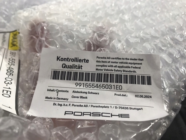  991555465031E0 Porsche
