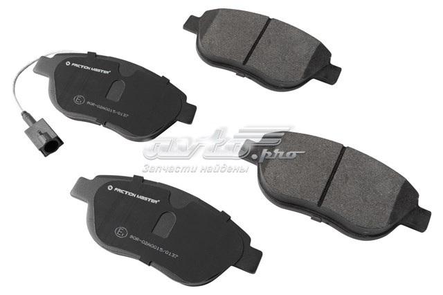 Передние тормозные колодки MKD1618 Friction Master