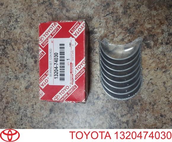 1320474030 Toyota folhas inseridas de cambota de biela, kit, 1ª reparação ( + 0,25)