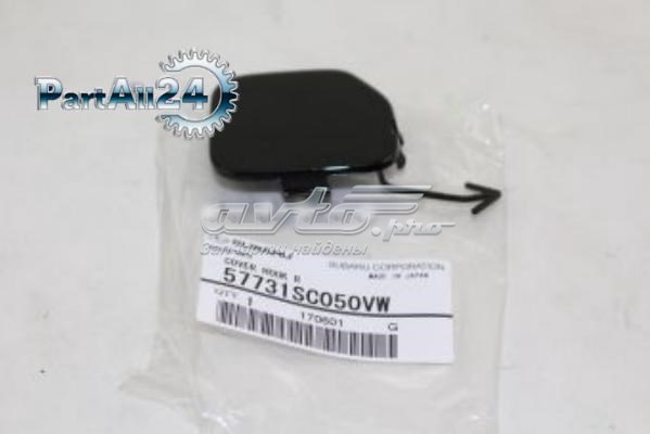 57731SC050VW Subaru Заглушка бампера буксировочного крюка задняя