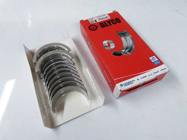 Вкладыши коленвала, коренные, комплект, 1-й ремонт (+0,25) Glyco H10495025 цена, от 48.12 USD
