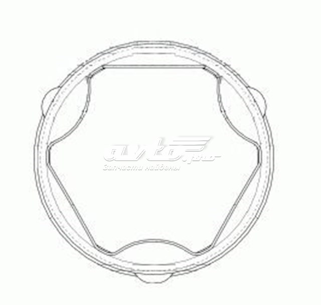 Купить 305121 GKN-Spidan Пыльник гранаты внутренний, передней полуоси