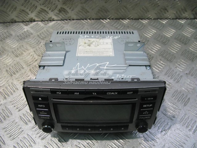 Магнитола (радио AM/FM) Hyundai Santa Fe II внедорожник (CM) (2006 - 2012) цена, от 49.55 USD
