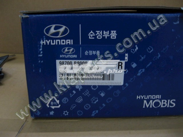 Механизм стеклоочистителя стекла заднего Hyundai/Kia 98700B8000 цена, от 183.87 USD