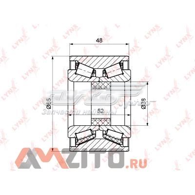 WB1120 Lynxauto rolamento de cubo traseiro