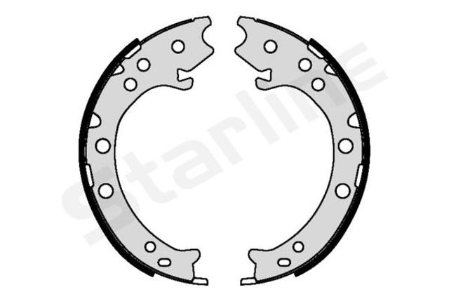 Колодки ручника BC09420 Starline