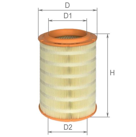 Элемент воздушного фильтра Alpha Filter AF0168 цена, от 8.14 USD