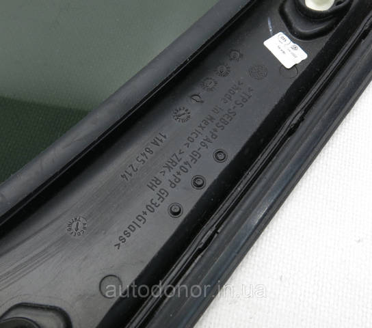 Стекло-форточка двери, задней, правой VAG 11A845214E5AP цена, от 37.99 USD