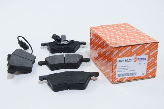 Колодки тормозные передние дисковые AUTOTECHTEILE 3698023