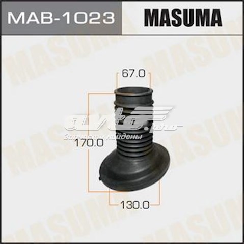 Пыльник амортизатора переднего MAB1023 Masuma