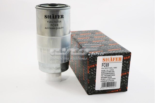 FC69 Shafer filtro de combustível