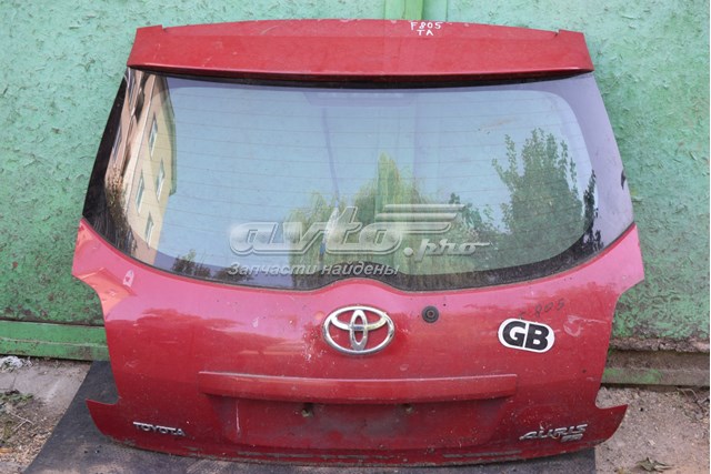 Задняя дверь на Toyota Auris JPP E15