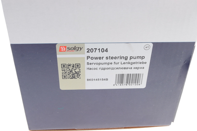 Насос гидроусилителя руля Solgy 207104