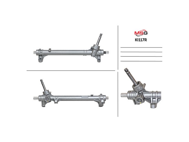 KI117R MSG Rebuilding Cremalheira da direção