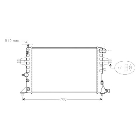 Купить R20012 Sato Tech Радиатор водяной