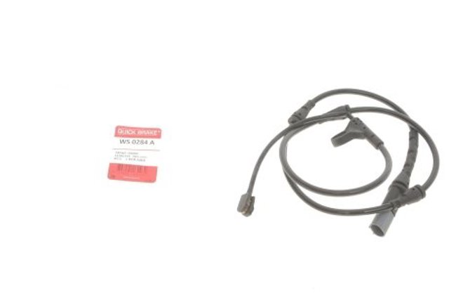 WS 0284 A Quick Brake sensor dianteiro de desgaste das sapatas do freio