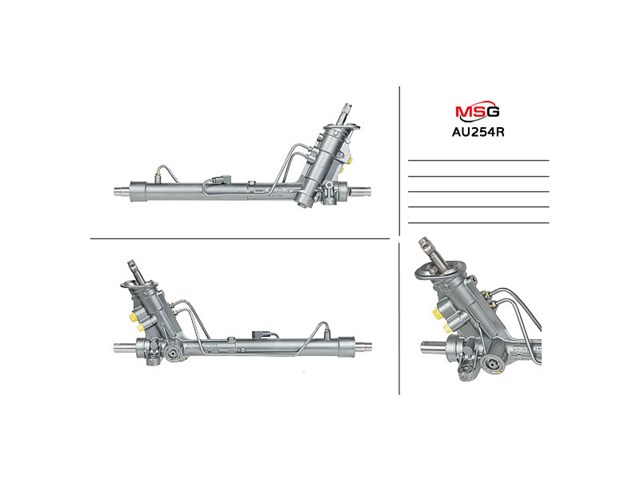 AU254R MSG Rebuilding cremalheira da direção