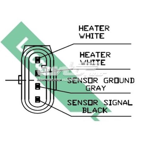 Лямбда-зонд, датчик кисню після каталізатора LEB971 LUCAS
