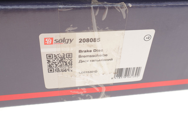 Купить 208085 Solgy Ротор тормозной