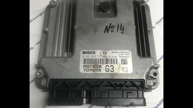 Купить 0281019177 Toyota Электронный блок управления двигателем