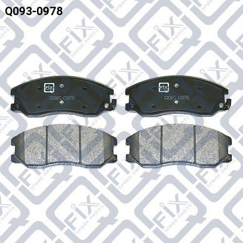 Купить Q0930978 Q-fix Колодки тормозные