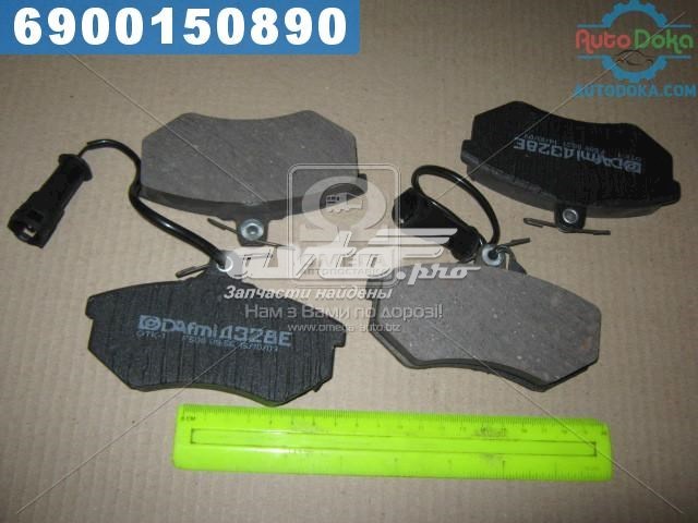 Колодки тормозные передние дисковые INTELLI D328E