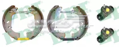 Колодки тормозные задние барабанные, в сборе с цилиндрами, комплект LPR OEK328