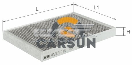 Воздушный фильтр салона Alpha Filter AF5019A