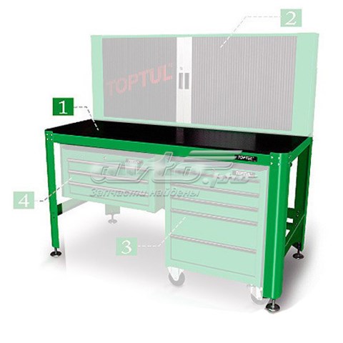  Toptul TAAA1607 цена, от 809.72 USD
