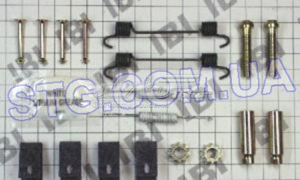 Установочный комплект задних барабанных колодок Carlson H7302 цена, от 7.11 USD