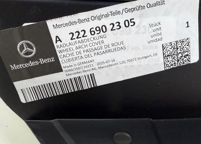Подкрылок передний левый 1006981 Autotechteile