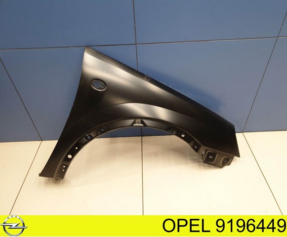 9196449 Opel крыло переднее правое