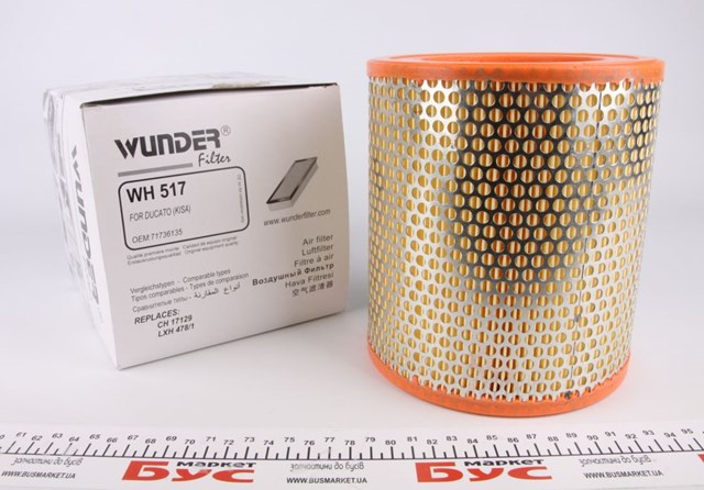 Элемент воздушного фильтра Wunder WH517 цена, от 6.00 USD